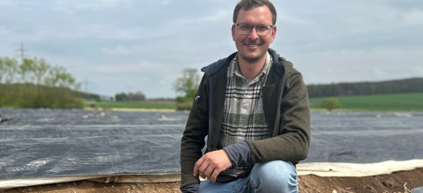 Marc Lünsdorf: Künftiger Betriebsleiter Landwirtschaft auf dem Hofgut Dagobertshausen bringt frischen Wind und innovative Ideen